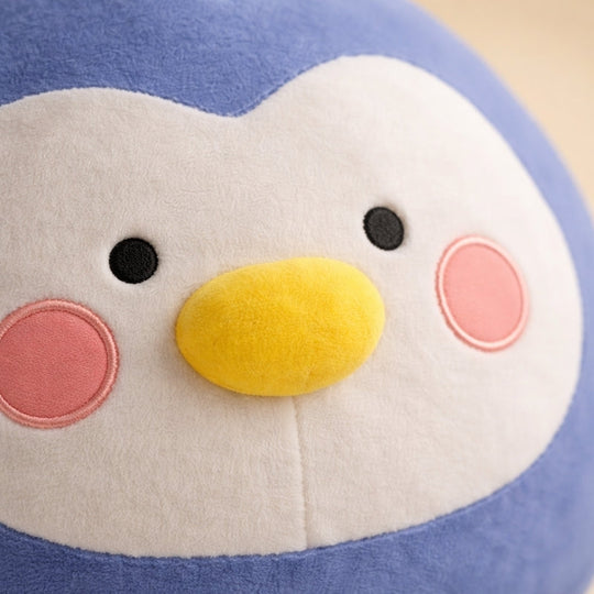 CozyRound Penguin Plush Toy — Clean Calming Cuddle Buddy