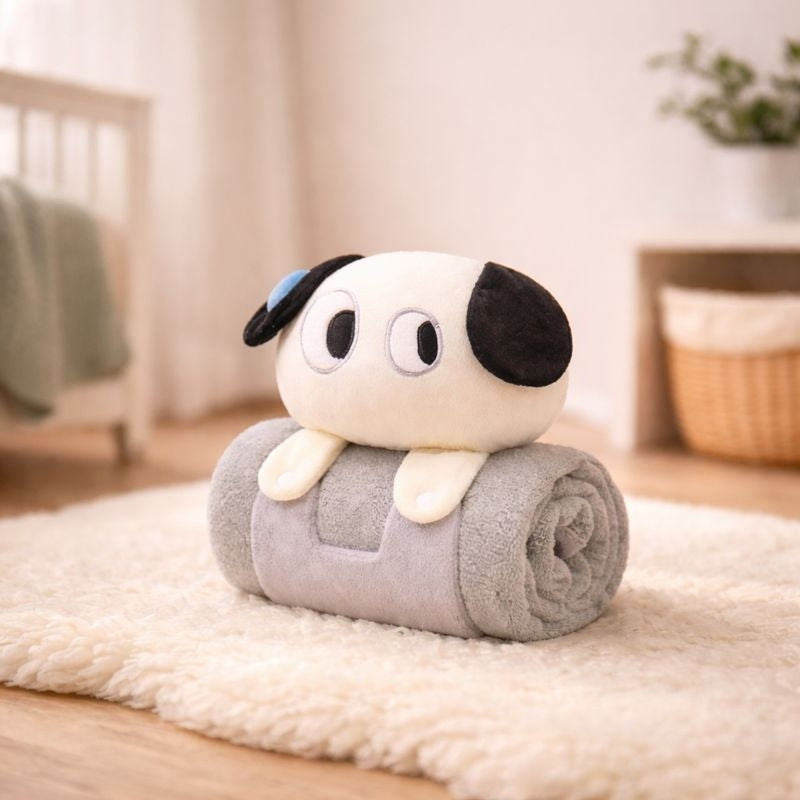 LumiNap Puppy Plush Blanket Buddy - Kids Plush Toy Modern Quality