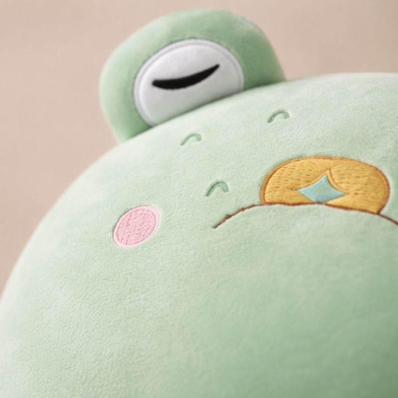 Willow Snuggle Frog Plush Toy — Clean Quality Companion