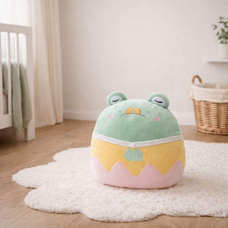 Willow Snuggle Frog Plush Toy — Clean Quality Companion
