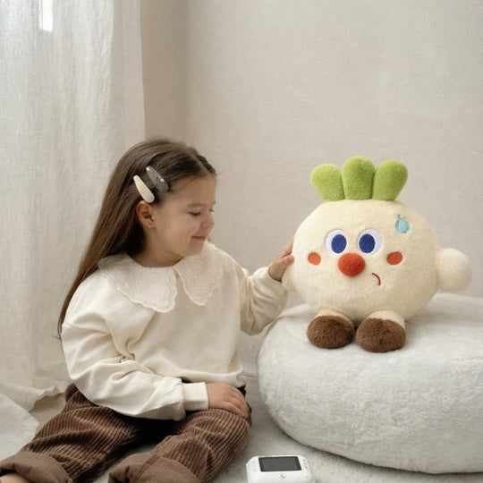VeggieCuddle Plush Vegetable Toy — Clean Calming Quality