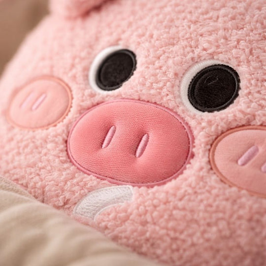 SnugglePuff Chubby Pig Plush Toy — Clean Modern Quality