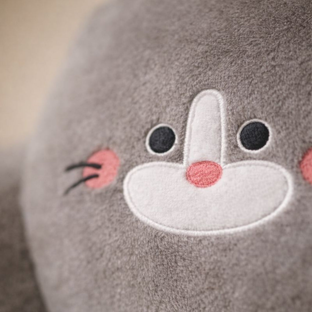 SleepyWhisker Cat Plush Toy — Clean Modern Quality