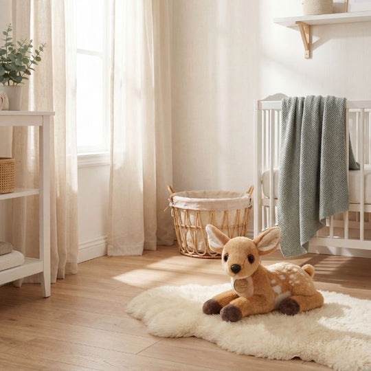 Willow Fawn CuddleBuddy Deer Plush Toy — Clean Quality for Kids