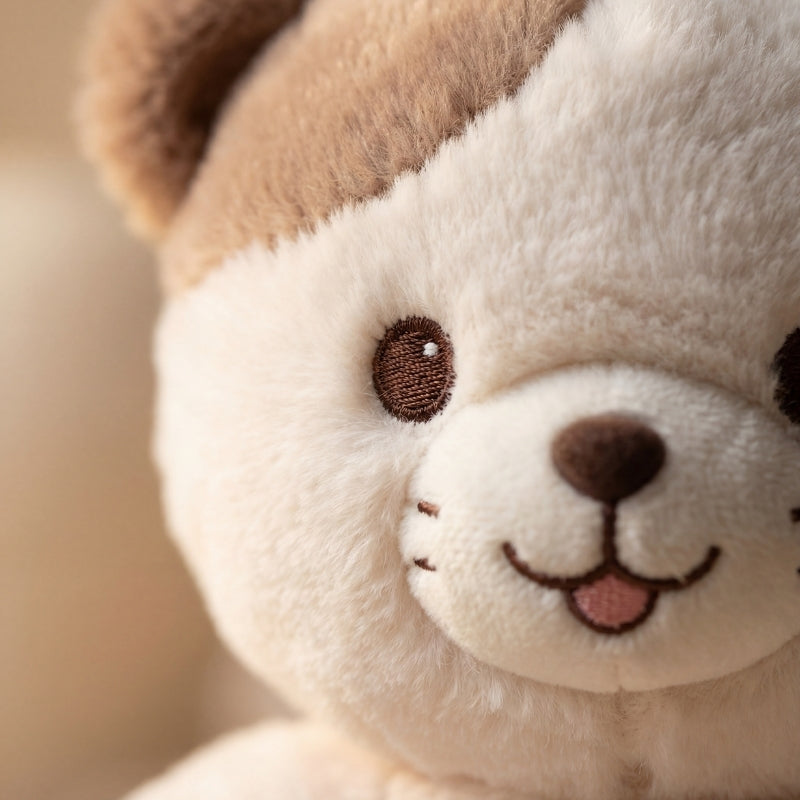 MiloNest Modern Bear Plush Toy — Clean Calming Quality