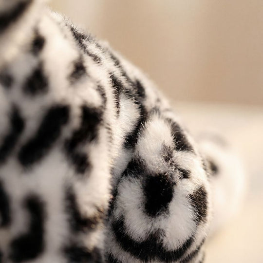 Arctic Whisper Snow Leopard Plush Toy — Clean Quality Companion