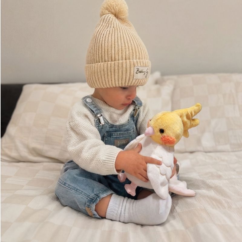 SunnyPeep Chick Hand Puppet Plush Toy — Clean Quality for Calm Play