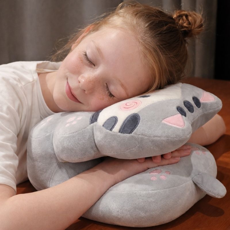 Xara Kitty Comfort Cat Plush Cushion — Clean Soothing Quality