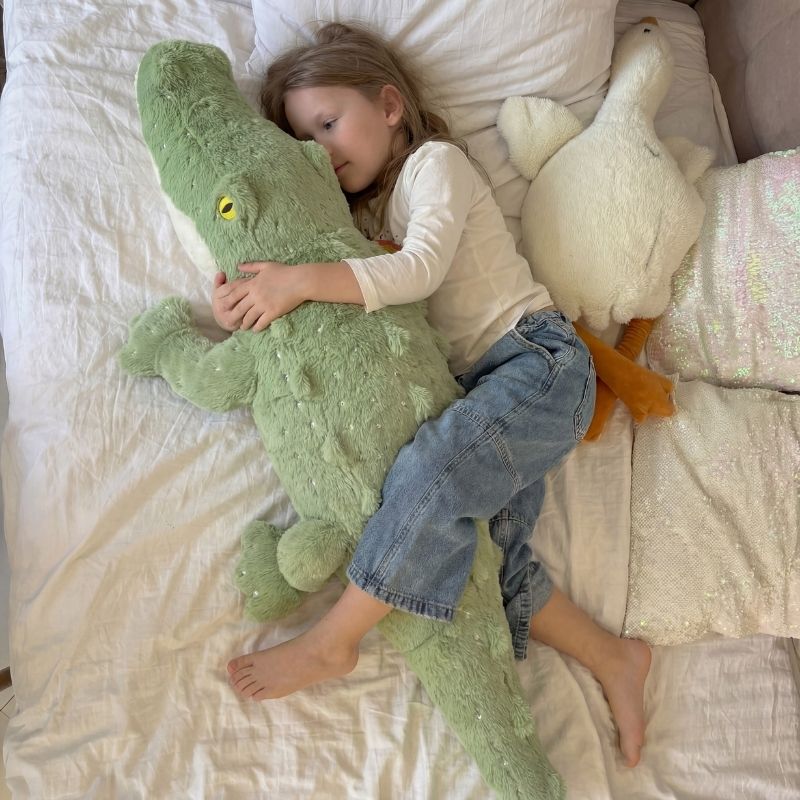 Cuddly Zeno Crocodile Plush Toy — Modern Quality Companion